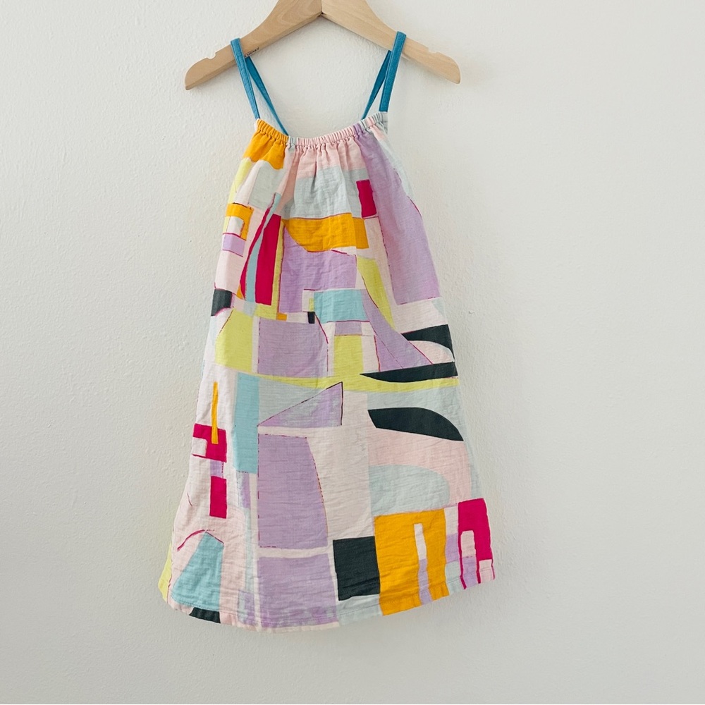 Open Edit from Nordstrom Colroful Geometric Print Dress